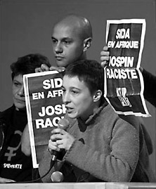 Action contre Jospin - 8 mars 2002